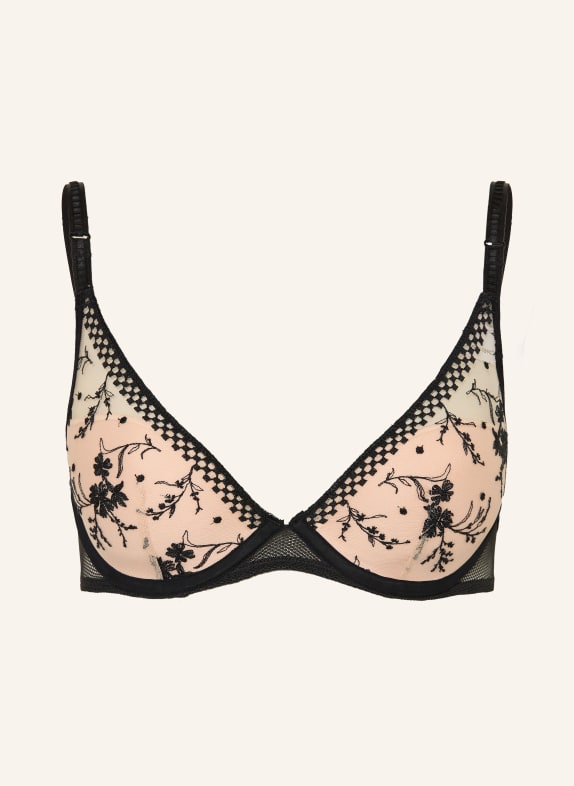 Passionata Schalen-BH SUZY SCHWARZ / HELLROSA