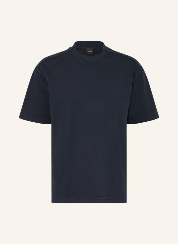 BOSS T-shirt DYE BLEU FONCÉ