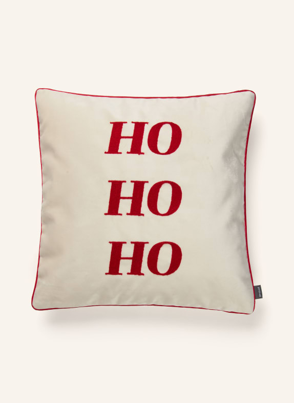 PAD Decoratieve kussenhoes LYRICS CRÈME / DONKERROOD