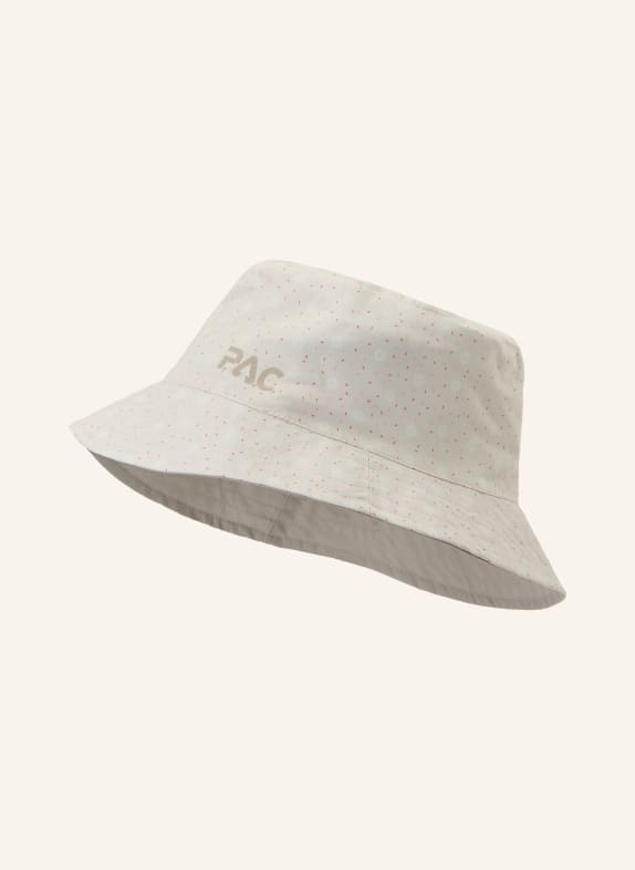 P.A.C. Bucket-Hat LEDRAS zum Wenden CREME / PINK / WEISS