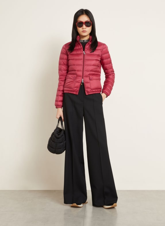 MONCLER Donsjack LANS DONKERROOD