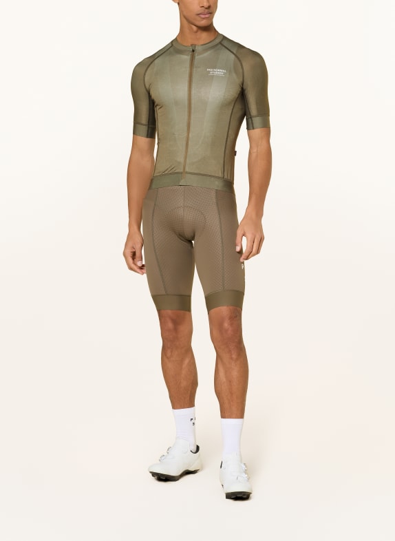 PAS NORMAL STUDIOS Fietsjersey MECHANISM DONKERGROEN