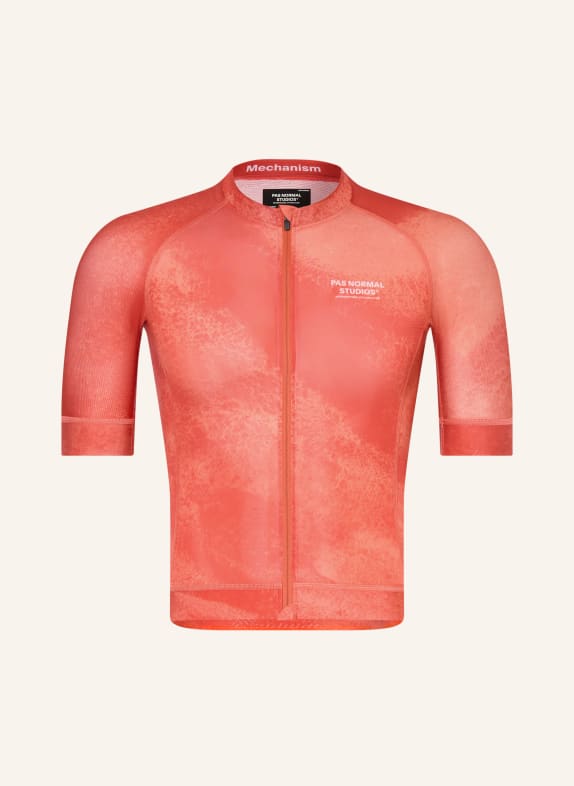 PAS NORMAL STUDIOS Fietsjersey MECHANISM ORANJE