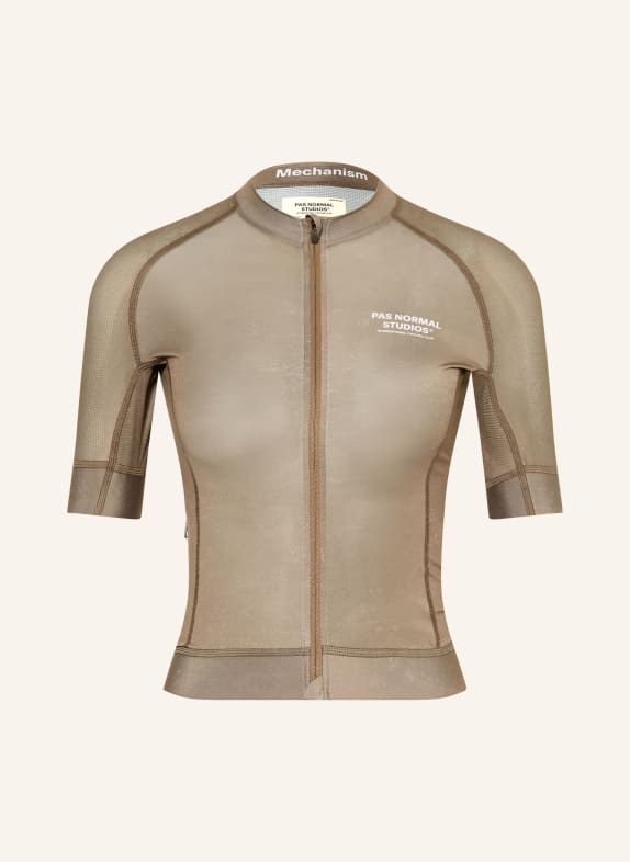 PAS NORMAL STUDIOS Fietsjersey MECHANISM KAKI