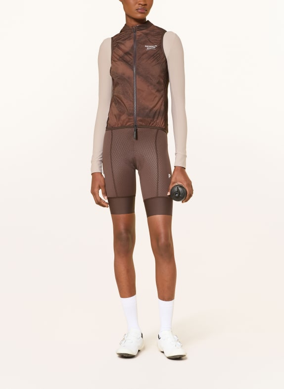 PAS NORMAL STUDIOS Fietsvest MECHANISM STOW AWAY MARRON FONCÉ