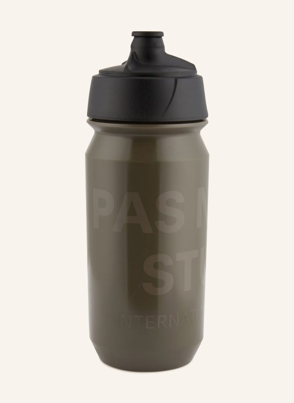 PAS NORMAL STUDIOS Trinkflasche LOGO BIDON TAUPE / SCHWARZ