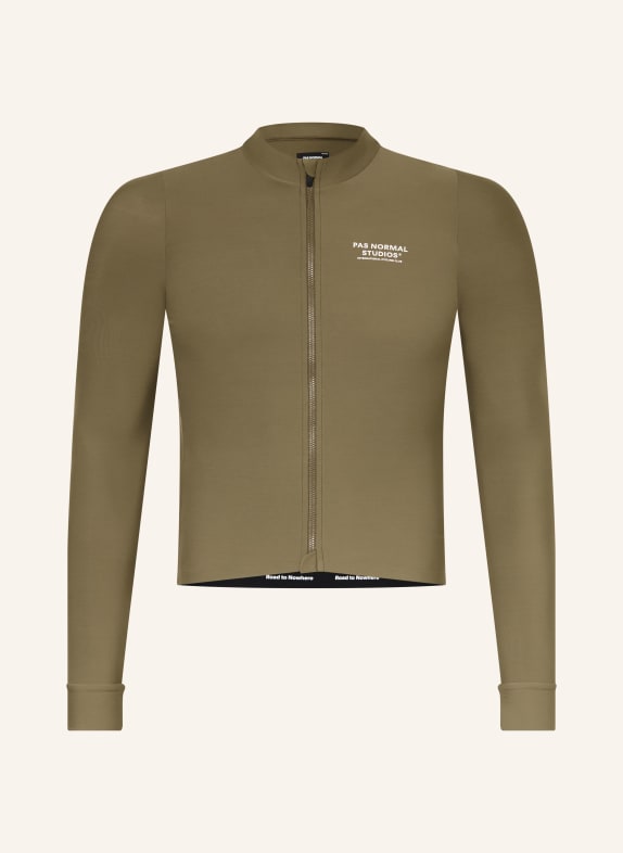 PAS NORMAL STUDIOS Fietsjersey MECHANISM KAKI