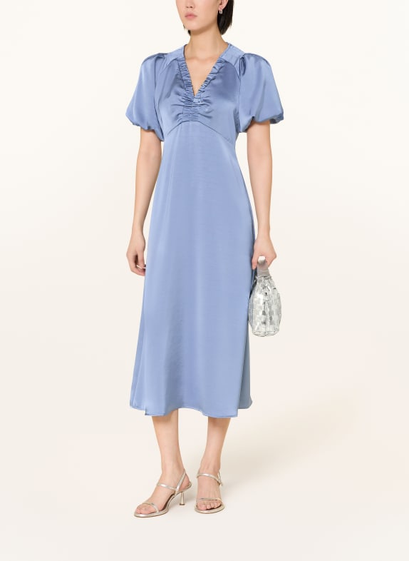 NEO NOIR Satinkleid ILLANA BLAU