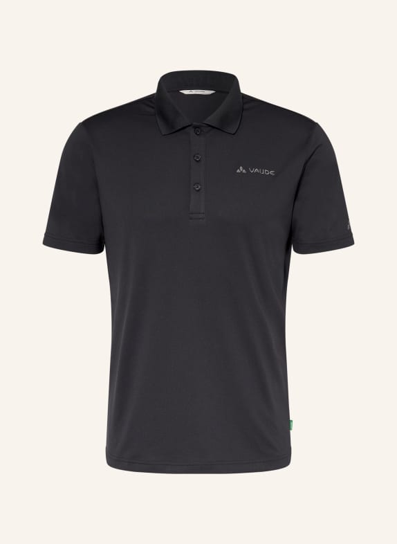 VAUDE Performance polo shirt ESSENTIAL BLACK