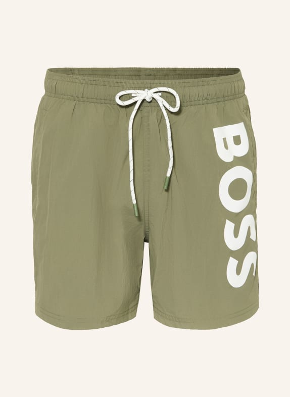 BOSS Zwemshort OCTOPUS OLIJF
