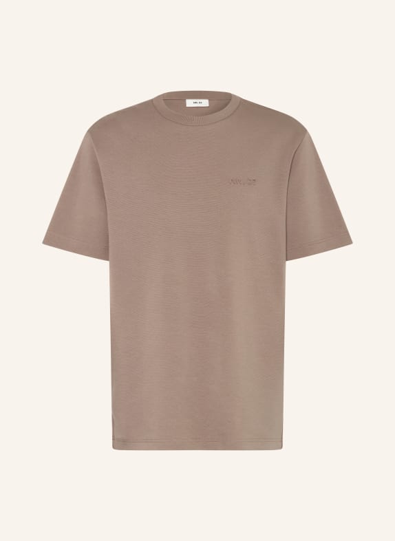 NN.07 T-shirt NAT SZAROBRĄZOWY