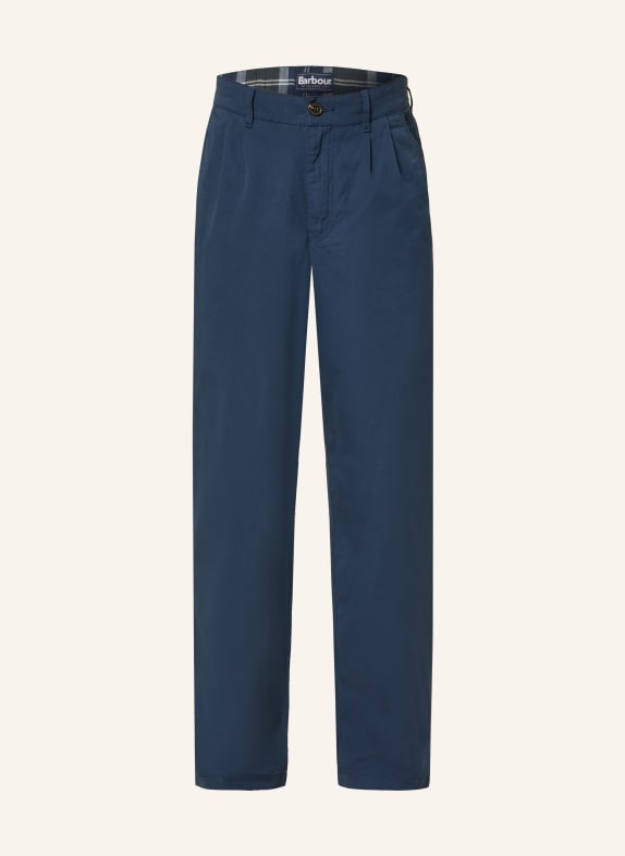 Barbour Pantalon chino COLE coupe extra slim BLEU FONCÉ