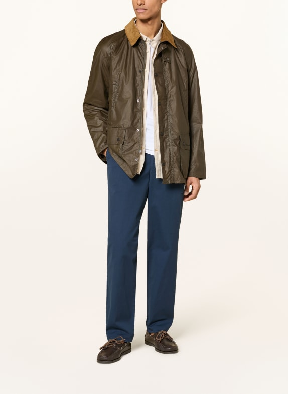 Barbour Chino COLE Extra Slim Fit DONKERBLAUW