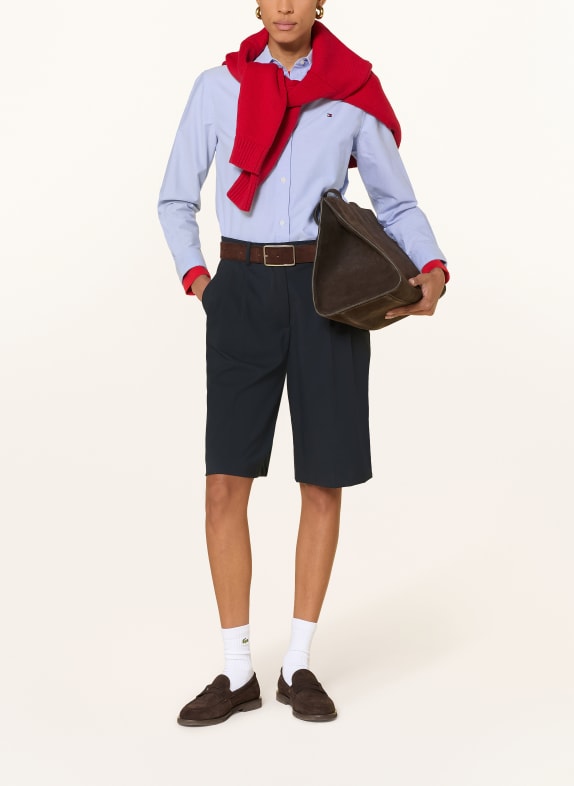 TOMMY HILFIGER overhemdblouse LICHTBLAUW