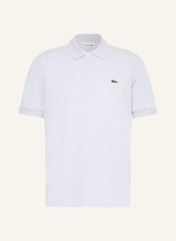 LACOSTE Piqué polo shirt LIGHT BLUE