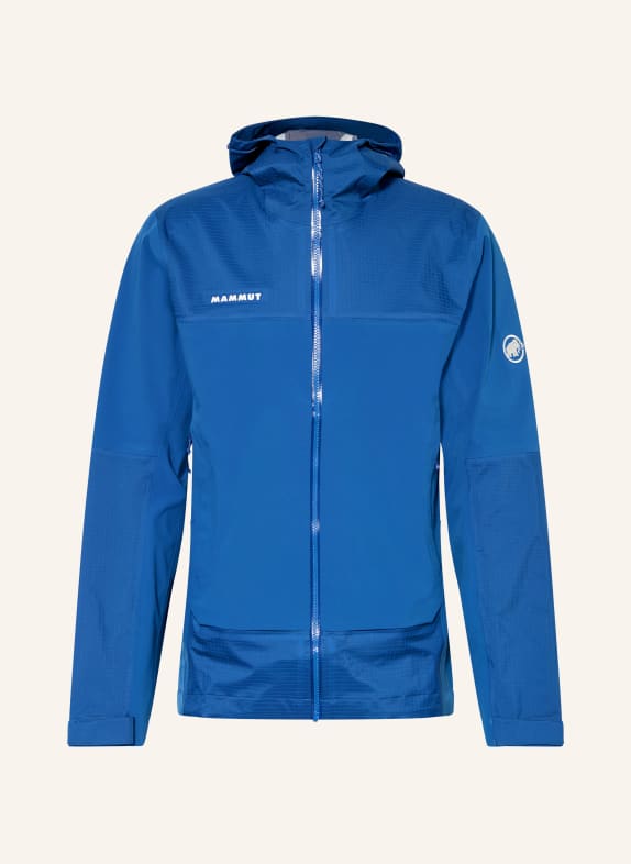 MAMMUT Hardshell-jas DUCAN GUIDE HS HOODED BLAUW