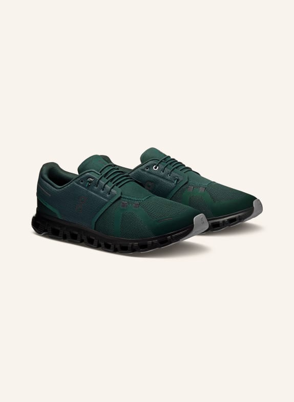 On Sneaker CLOUD 6 DONKERGROEN