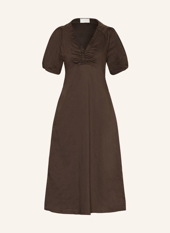 NEO NOIR Jurk ILLANA MARRON FONCÉ