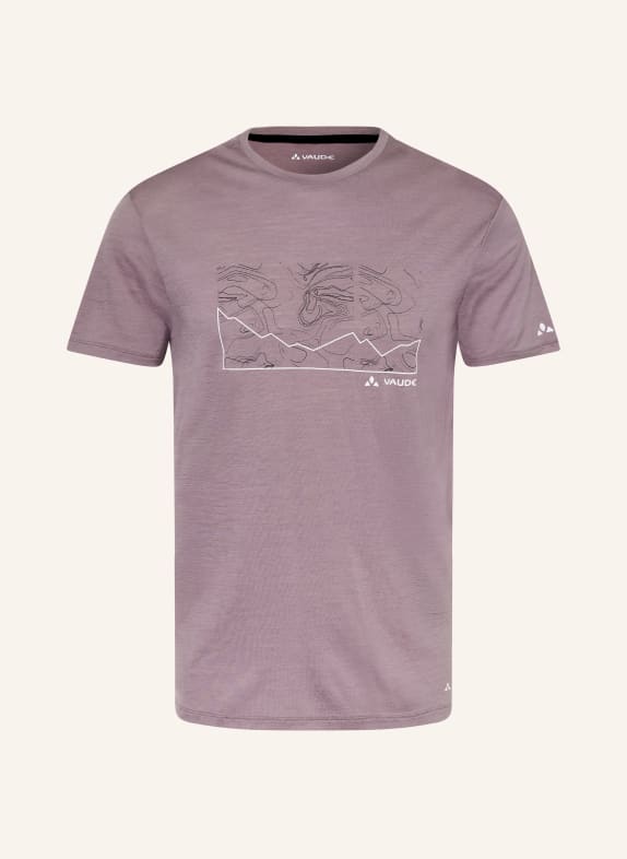 VAUDE T-shirt TEKOA PURPLE