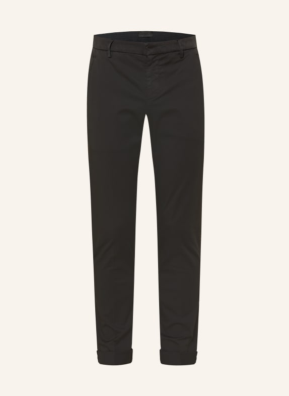 Dondup Chino GAUBERT Slim Fit SCHWARZ