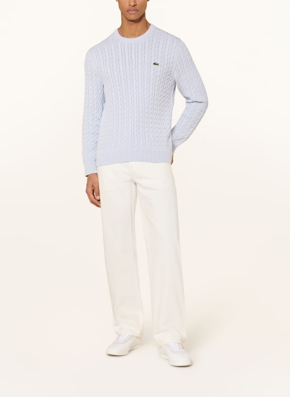 LACOSTE trui LICHTBLAUW