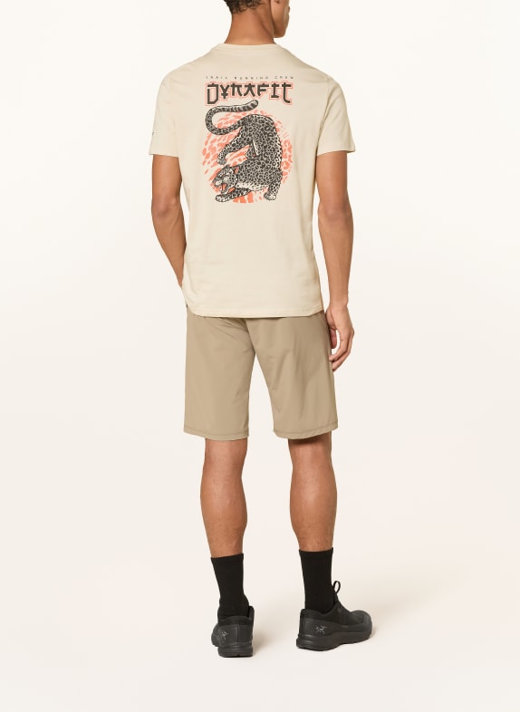 DYNAFIT T-shirt 24/7 GRAPHIC BEIGE