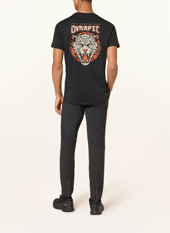 DYNAFIT T-shirt 24/7 GRAPHIC ZWART