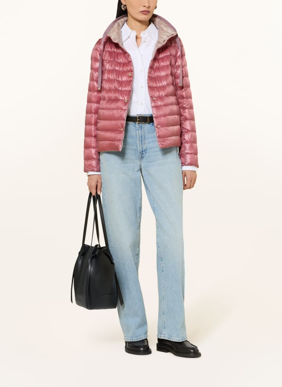 HERNO Lichtgewicht donsjack dat omgedraaid kan worden LICHTROOD