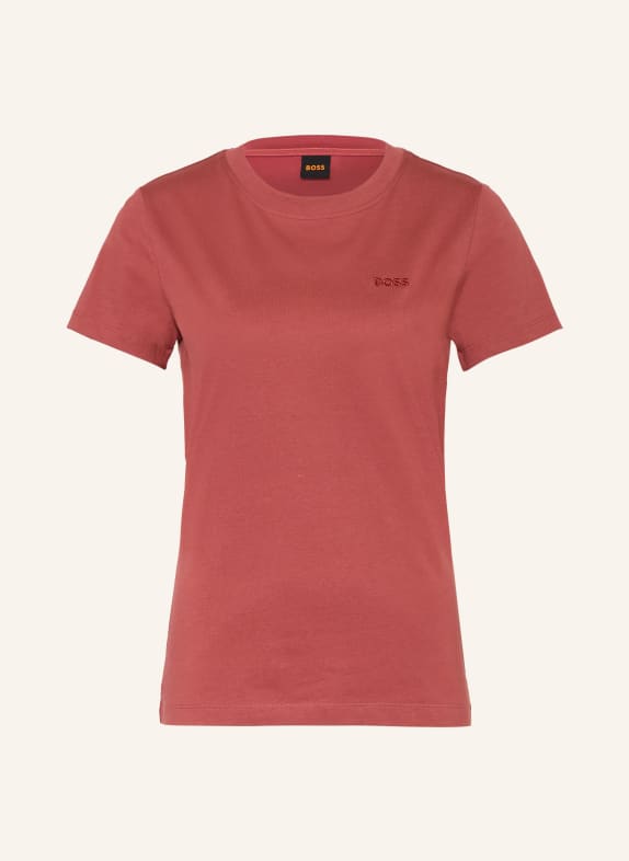 BOSS T-shirt ESOGO ORANGE FONCÉ