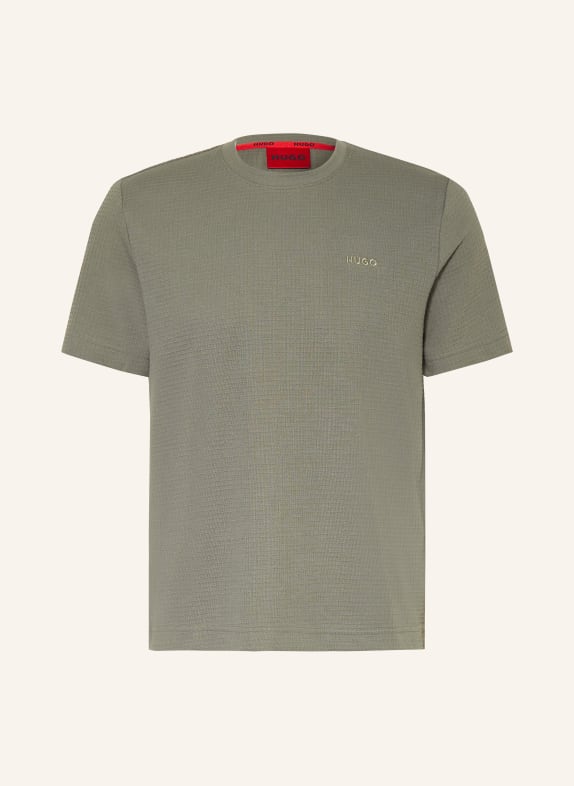 HUGO Schlafshirt AUSTIN KHAKI