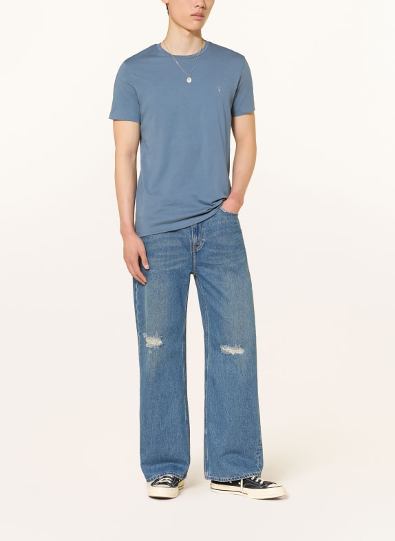 ALLSAINTS T-shirt TONIC BLAUWGRIJS