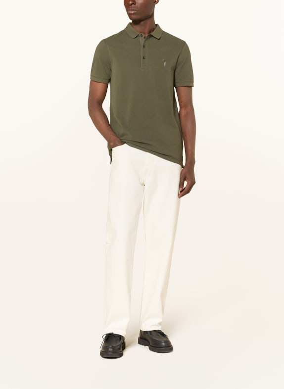 ALLSAINTS Tricou polo piqué REFORM Slim Fit OLIV