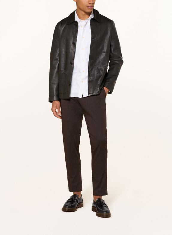 DRYKORN Chino AJEND Extra Slim Fit MARRON FONCÉ
