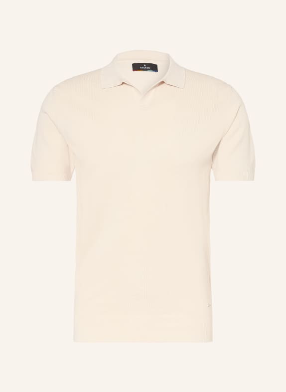 RAGMAN Polo en maille ÉCRU