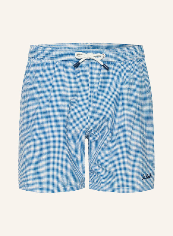 MC2 SAINT BARTH Short de bain PATMOS BLEU / BLANC