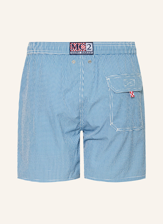 MC2 SAINT BARTH Zwembroek PATMOS BLAUW / WIT