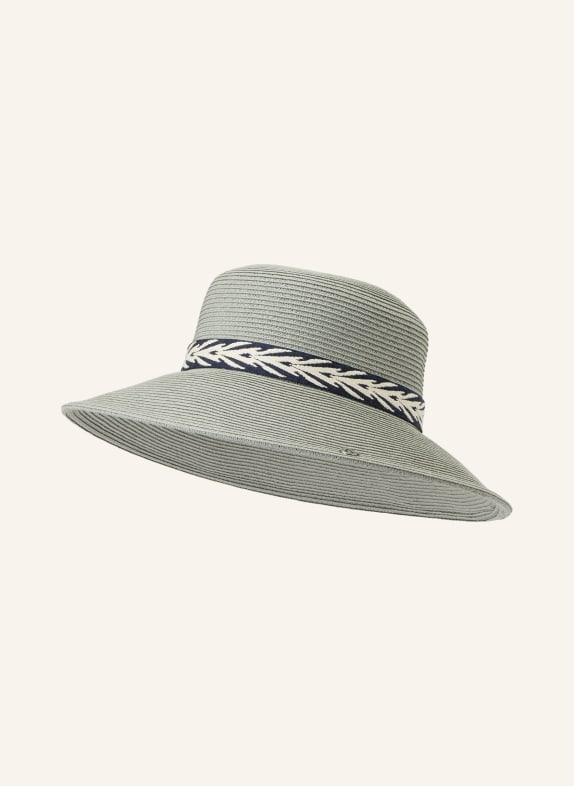 P.A.C. Strohhut KELLII BLAUGRAU / DUNKELBLAU / WEISS