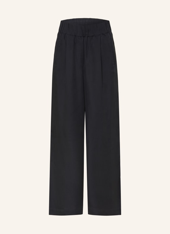 LANIUS Wide leg trousers 599 midnight