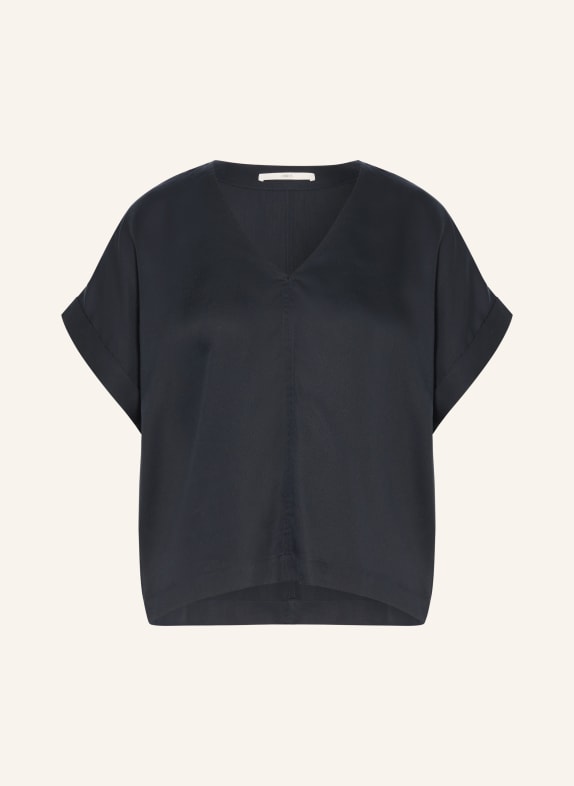 LANIUS chemisier BLEU FONCÉ