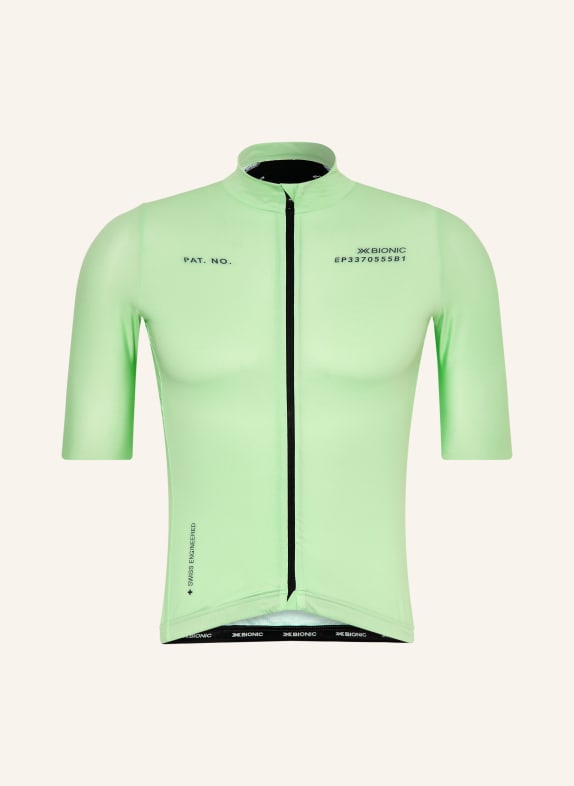 X-BIONIC Cycling jersey COREFUSION RIDE JERSEY LIGHT GREEN