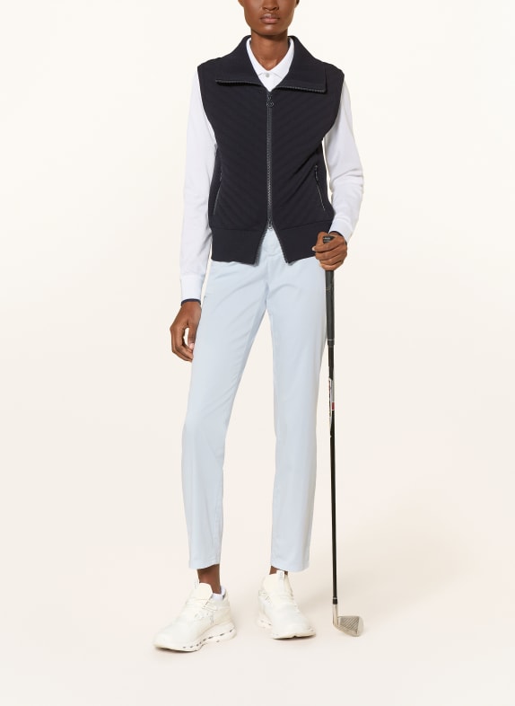 ALBERTO Golfbroek CLARA - LIGHT COTTON LICHTBLAUW