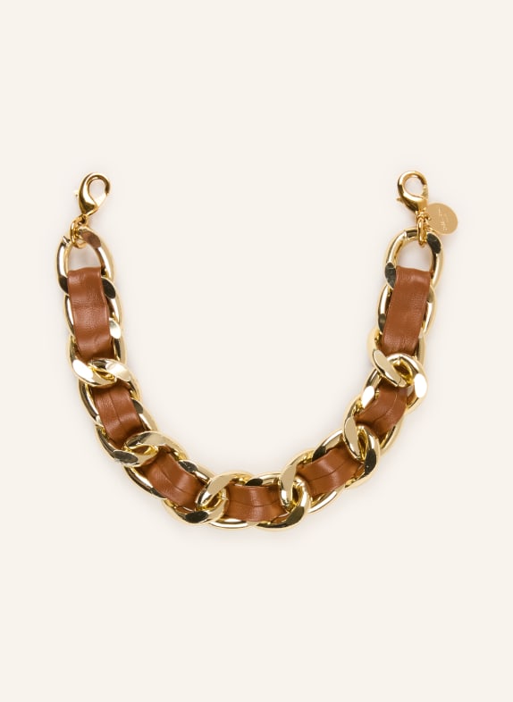 CHEEKY CHAIN MUNICH Smartphone-Kette COCO BRAUN / GOLD