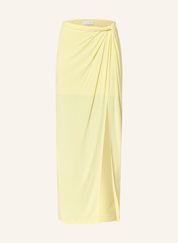 LeGer Studio Jerseyrock PERLE in Wickeloptik GELB