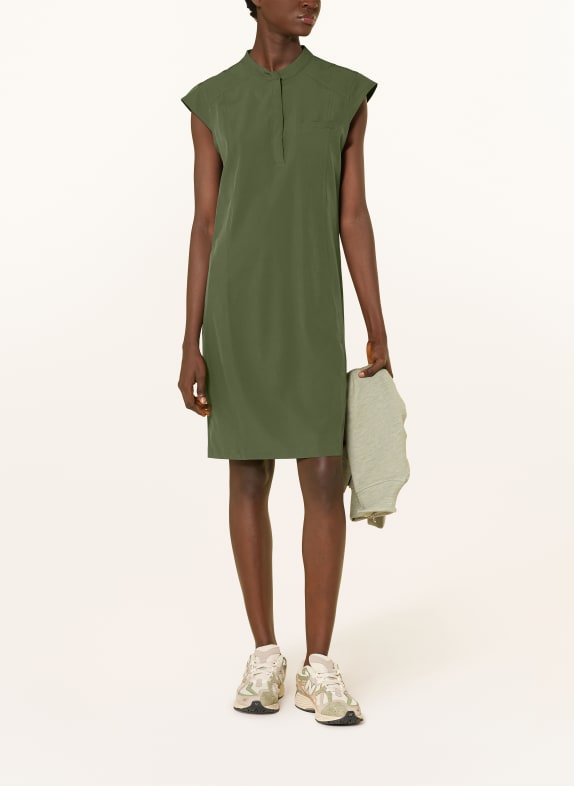 me°ru' Outdoor-Kleid MONTPELLIER KHAKI