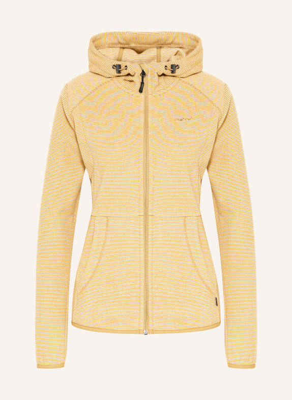 me°ru' Fleecejacke LOUROSA GELB / HELLGRÜN