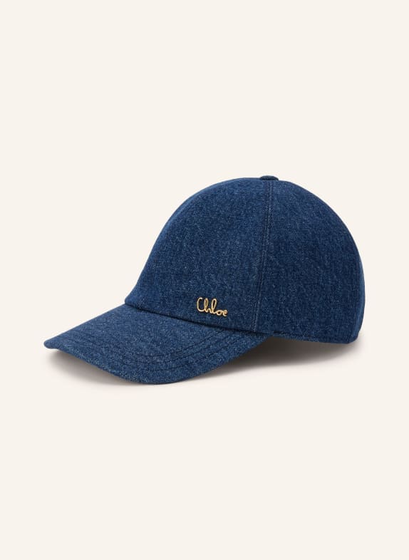 Chloé Jeans-Cap ICONIC DUNKELBLAU / GOLD