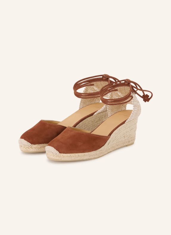 Castaner Wedges CARINA MARRON / BEIGE