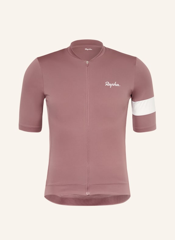 Rapha Koszulka kolarska CORE BRUDNY RÓŻ / BIAŁY
