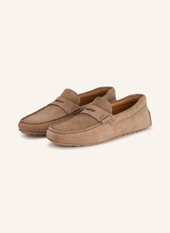 BOSS Penny loafer NOEL BEIGE