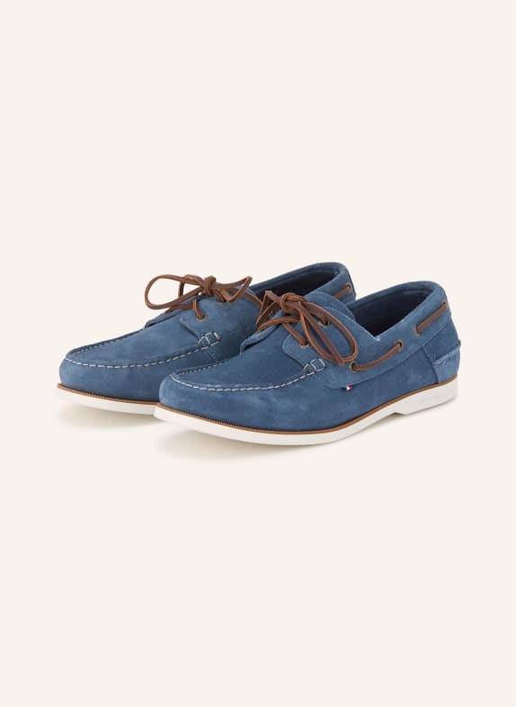 TOMMY HILFIGER Boat shoes BLUE
